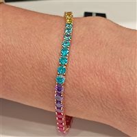 Bracciale Vidali Gioielli Donna in Argento Zircone BRAR-65-34 - BRAR-65-34